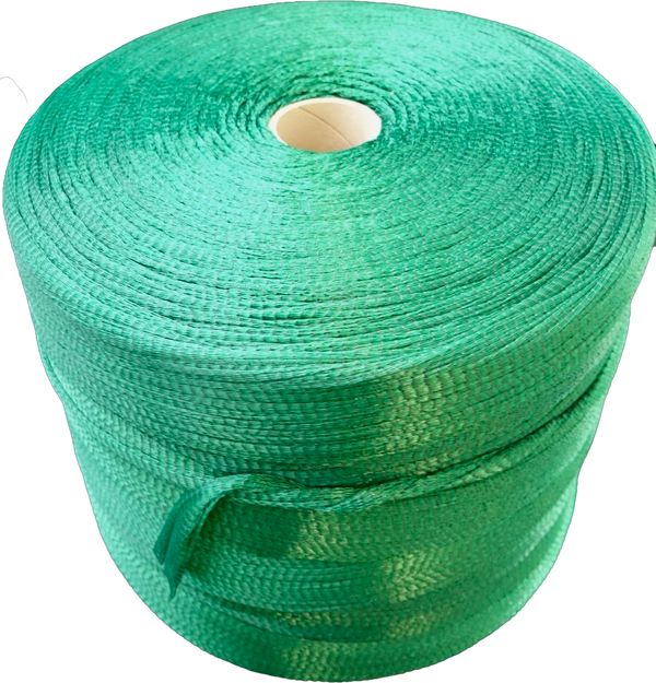 KEMR 38 (Ø140-160mm) packaging-net on rolls, dk-green