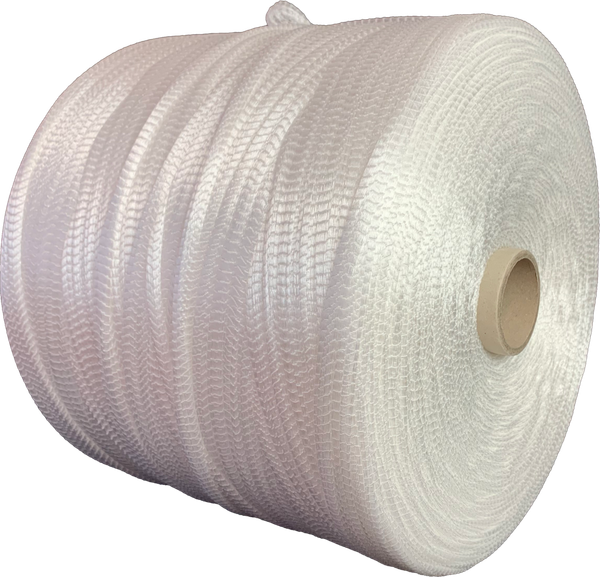 KEMR 38 (Ø140-160mm) packaging-net on rolls, natur/transparent