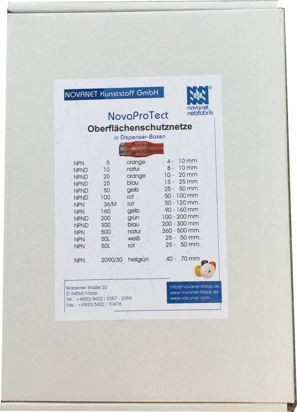 NovaProTect-Oberflächenschutznetze - Musterbox, kostenfrei