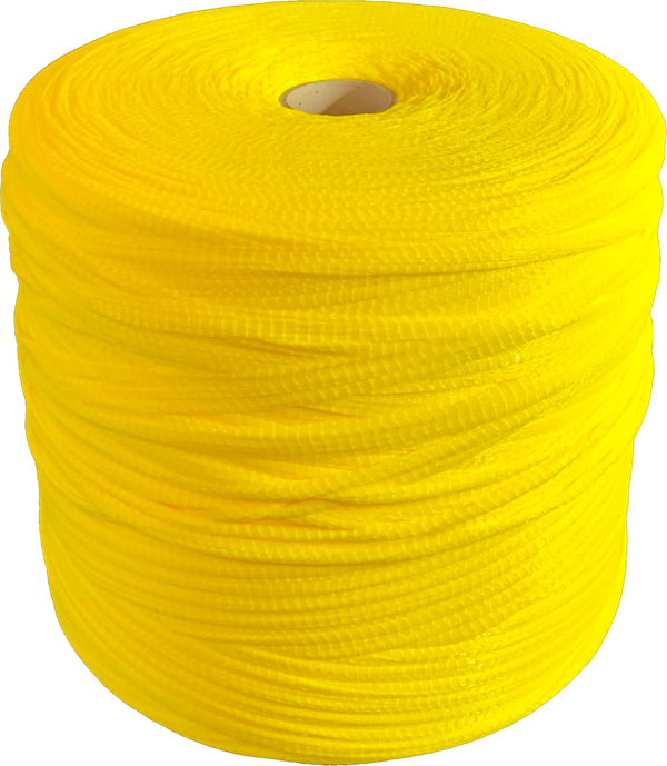 KEMR 38 (Ø140-160mm) packaging-net on rolls, yellow